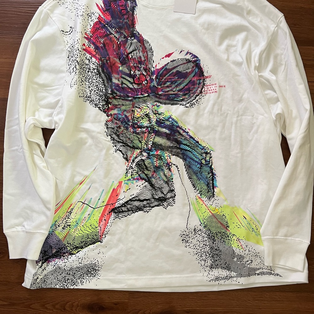 JORDAN 23 Engineered '85 Men Size 2XL Long-Sleeve T-Shirt DH8906-100 White New